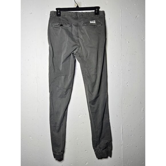 Katin Mens Gray Jogger Pants Size 30 Casual Neutral Drawstring Grey Surf Pocket - Picture 2 of 11